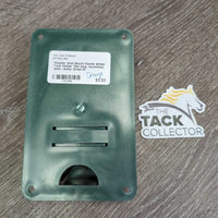 Wall Mount Plastic Bridle - Tack Holder *like new, scratches, older, dusty
