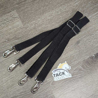 2 Elastic Leg Straps, bag *new, older
