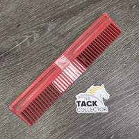 Plastic Mane Comb *gc, mnr dirt, residue, scuffed, mnr faded
