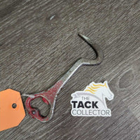 Metal Hoof Pick & Bottle Opener *gc/fair, pitted, residue, mnr rust

