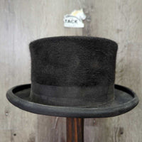 Hvy Felt Top Hat, box *gc, dirty, sweat stains, older, dusty
