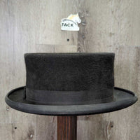 Hvy Felt Top Hat, box *gc, dirty, sweat stains, older, dusty
