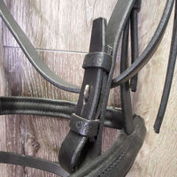 Rsd/Padded Bridle, Flash *xc/like new, dusty, older
