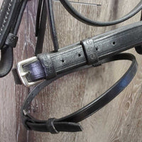 Rsd/Padded Bridle, Flash *xc/like new, dusty, older

