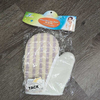 Double Sided Terry Cloth Bathing Mitt, bag *new
