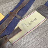 Hvy Cotton Web & Elastic Overgirth *gc, dirt, hair, stains, older, marker, rubs, faded
