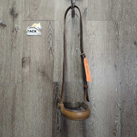 Wide Noseband *gc, clean, older, dry, mnr rubs, fading & scratches
