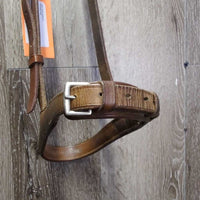 Wide Noseband *gc, clean, older, dry, mnr rubs, fading & scratches
