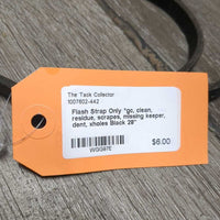 Flash Strap Only *gc, clean, residue, scrapes, missing keeper, dent, xholes
