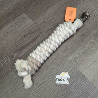 Cotton Lead Rope, bull snap *gc, clean, stained, pills, mnr frays
