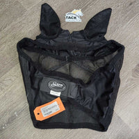 Hvy Mesh Fly Mask, ears *vgc, clean, clumpy, mnr hair, older
