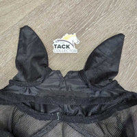 Hvy Mesh Fly Mask, ears *vgc, clean, clumpy, mnr hair, older

