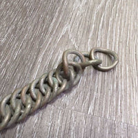 Curb Chain *gc, older, tarnished/oxidized
