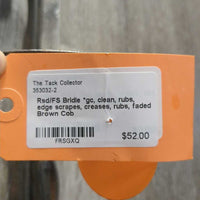 Rsd/FS Bridle *gc, clean, rubs, edge scrapes, creases, rubs, faded
