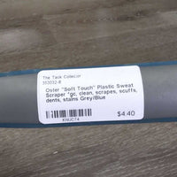 "Soft Touch" Plastic Sweat Scraper *gc, clean, scrapes, scuffs, dents, stains
