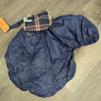 Nylon Jump Saddle Cover, Pommel Mesh Pocket *vgc, dirty

