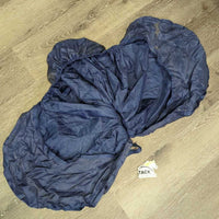 Nylon Jump Saddle Cover, Pommel Mesh Pocket *vgc, dirty
