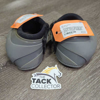 No Turn Bell Boots, velcro *gc, dirt, residue, stains, pills, edge rubs, scuffs & scrapes
