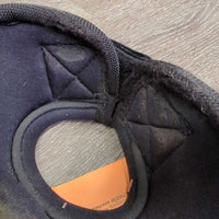 No Turn Bell Boots, velcro *gc, dirt, residue, stains, pills, edge rubs, scuffs & scrapes
