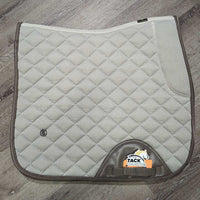 Mesh Quilt Dressage Pad, 1x mesh piping *vgc, clean, mnr hair, pills, threads, rubs, snags
