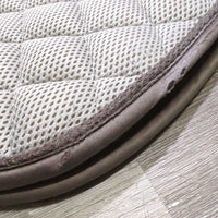 Mesh Quilt Dressage Pad, 1x mesh piping *vgc, clean, mnr hair, pills, threads, rubs, snags
