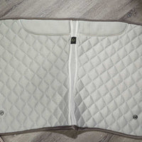 Mesh Quilt Dressage Pad, 1x mesh piping *vgc, clean, mnr hair, pills, threads, rubs, snags
