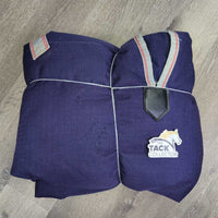 200g Winter Blanket, neck, 2 legs *gc, clean, mnr faded, hair, rubs, pills & repairs, slices, stains, older, mnr wpf
