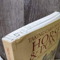 Taking Care of Your Horse & Pony by Peter Brookesmith *gc, mnr creases, dirt & bent edges & binding
