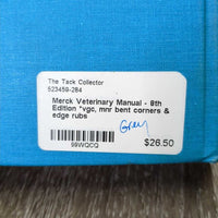 Merck Veterinary Manual - 8th Edition *vgc, mnr bent corners & edge rubs
