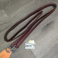 Soft Nylon Lined Stirrup Leathers *xc/vgc, clean, mnr stretched holes, rubs, dents & rubs
