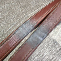 Soft Nylon Lined Stirrup Leathers *xc/vgc, clean, mnr stretched holes, rubs, dents & rubs
