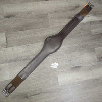 FS Padded Anatomical Girth, Thick Gel? Center, 2x els, D Ring *xc/like new, clean, v.mnr film
