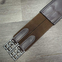 FS Padded Anatomical Girth, Thick Gel? Center, 2x els, D Ring *xc/like new, clean, v.mnr film
