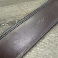 FS Padded Anatomical Girth, Thick Gel? Center, 2x els, D Ring *xc/like new, clean, v.mnr film
