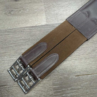 FS Padded Anatomical Girth, Thick Gel? Center, 2x els, D Ring *xc/like new, clean, v.mnr film
