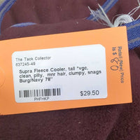 Fleece Cooler, tail *vgc, clean, pilly, mnr hair, clumpy, snags
