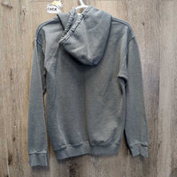 Sweatshirt Hoodie "When I Bestride Him..." *gc, clumpy, rubs, pills cracking logo
