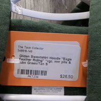 Sweatshirt Hoodie "Eagle Feather Riding" *vgc, mnr pills & rubs
