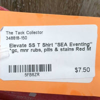 SS T Shirt "SEA Eventing" *gc, mnr rubs, pills & stains
