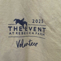 SS T Shirt "The Event at Rebecca Farm" *gc, mnr hair, sm armpit seam hole
