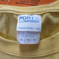 SS T Shirt "The Event at Rebecca Farm" *gc, mnr hair, sm armpit seam hole
