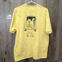 SS T Shirt "The Event at Rebecca Farm" *gc, mnr hair, sm armpit seam hole

