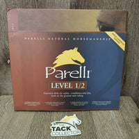 2009 Parelli Natural Horsemanship - LEVEL 1/2 - 3 DVD Set, book sleeve *xc/like new, mnr bent corner
