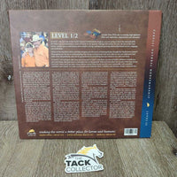 2009 Parelli Natural Horsemanship - LEVEL 1/2 - 3 DVD Set, book sleeve *xc/like new, mnr bent corner
