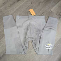 Full Seat Sticky Breeches *vgc/gc,undone pocket seam, discolored/stained seat & legs
