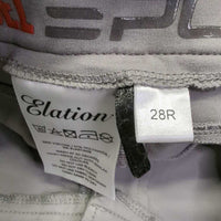 Full Seat Sticky Breeches *vgc/gc,undone pocket seam, discolored/stained seat & legs
