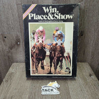 1977 VINTAGE Win, Place & Show Game of Thoroughbred Horse Racing *like new, box rubs & scuffs
