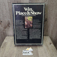 1977 VINTAGE Win, Place & Show Game of Thoroughbred Horse Racing *like new, box rubs & scuffs
