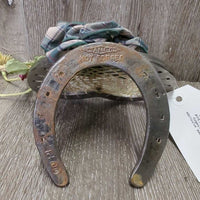 Table Top Decorative Dream Catcher - Floral Horse Shoe *gc, mnr dust
