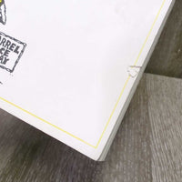 Barrel Race Pony Notepad *xc, curled corner & slice
